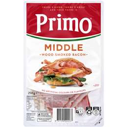Primo Middle Rindless Bacon
