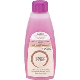 Oscar Orsen Nail Polish Remover Acetone Free 125mL | Woolworths Oscar Orsen Nail Polish Remover Acetone Free 125mL | Woolworths