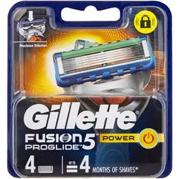 gillette fusion 5 proglide woolworths