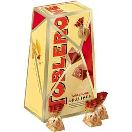 Toblerone Pralines Boxed Chocolate 180g | Woolworths