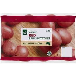 Woolworths Baby Red Washed Potato Bag