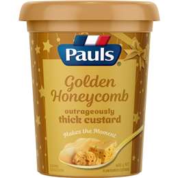 Pauls Golden Honeycomb Thick Custard