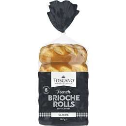 Toscano French Brioche Rolls Classic 8 pack
