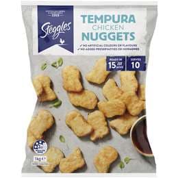 Steggles Chicken Nuggets Tempura