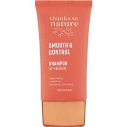 Thanks To Nature Smooth & Control Shampoo Mini 75mL