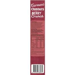 Carman's Aussie Oat Clusters Berry Crunch