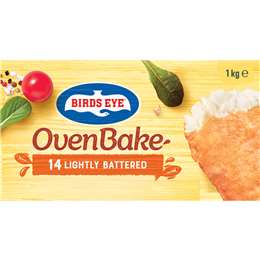 Birds Eye Oven Bake Lightly Battered Wild Caught Hoki Portions