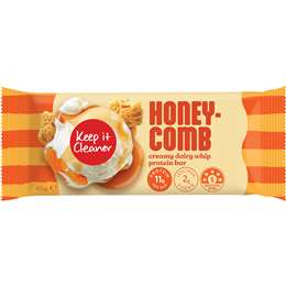 Keep It Cleaner Honeycomb Creamy Dairy Whip Protein Bar 45g