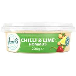 Yumi's Chilli & Lime Hommus 