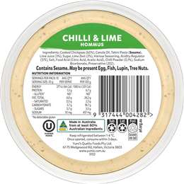 Yumi's Chilli & Lime Hommus 