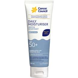 Cancer Council Water Resistant Daily Moisturiser SPF 50+