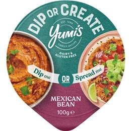 Yumi's Dip Or Create Mexican Bean