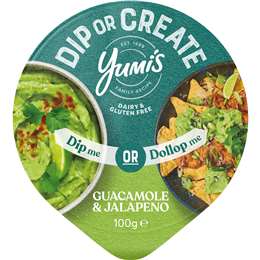 Yumi's Dip Or Create Guacamole & Jalapeno