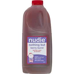 Nudie Nothing But Pear Mixed Berries & Banana Juice