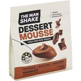 The Man Shake Dessert Mousse Chocolate