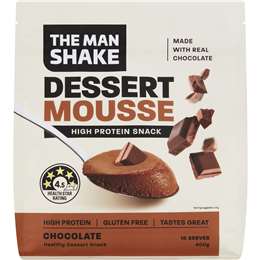 The Man Shake Dessert Mousse Chocolate