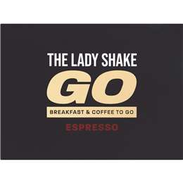 The Lady Shake Go Breakfast & Coffee To Go Espresso