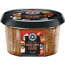Red Rock Deli Roasted Tomato Feta Basil & Cashews Dip
