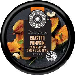 Red Rock Deli Roasted Pumpkin, Caramelised Onion & Cashews