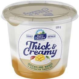Dairy Farmers Thick & Creamy Mango & Fingerlime Yoghurt