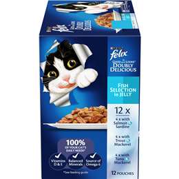 Felix Doubly Delicious Fish Selection Cat Food