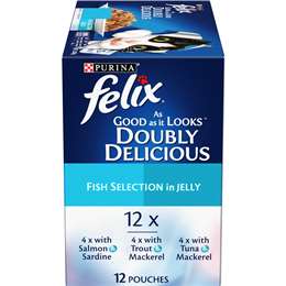 Felix Doubly Delicious Fish Selection Cat Food