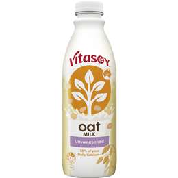 Vitasoy Vitasoy Oat Unsweetened 1l | Woolworths