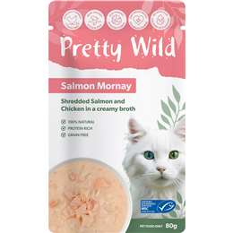 Pretty Wild Salmon Mornay Cat Food