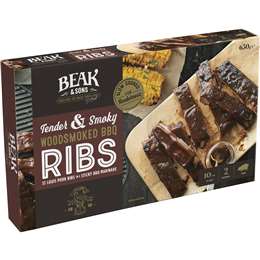 Beak & Sons Woodsmoked Bbq Ribs 