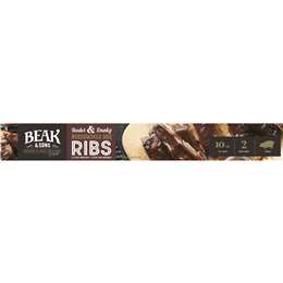 Beak & Sons Woodsmoked Bbq Ribs 