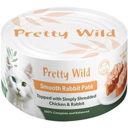 Pretty Wild Smooth Rabbit Pate Wet Cat Food