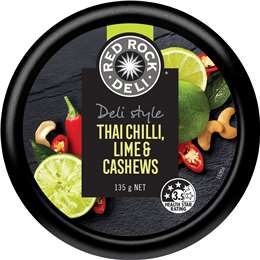 Red Rock Deli Thai Chilli, Lime & Cashews Lime & Cashews