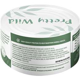 Pretty Wild Smooth Chicken Pate Cat Food