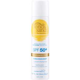 Bondi Sands Fragrance Free Sunscreen Mist Spf 50+ 79ml