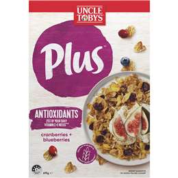 Uncle Tobys Plus Antioxidant 