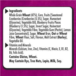 Uncle Tobys Plus Antioxidant 