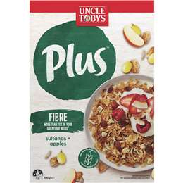 Uncle Tobys Plus Fibre Cereal