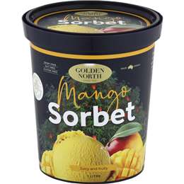 Golden North Mango Sorbet 