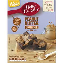 Betty Crocker Peanut Butter Brownie Mix 
