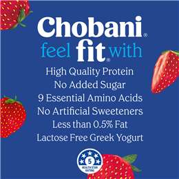 Chobani Fit Strawberry Greek Yogurt