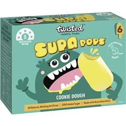 Twisted Supa Pops Cookie Dough 6 Pack