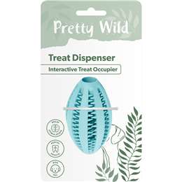 Pretty Wild Treat Dispenser Ball Dog Toy Each