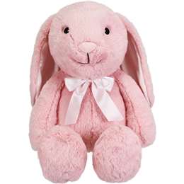 Easter Plush Bunny 72cm Pink Each