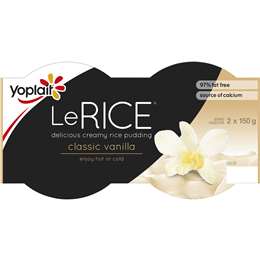 Yoplait Le Rice Classic Vanilla