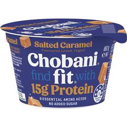 Chobani Fit Salted Caramel Greek Yogurt