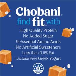 Chobani Fit Salted Caramel Greek Yogurt