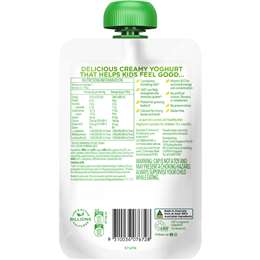 Vaalia Kids Yoghurt Pouch Toffee Apple
