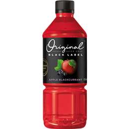 Original Juice Co. Apple Blackcurrant Juice 600ml 