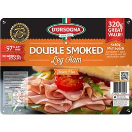 D'Orsogna Double Smoked Leg Ham