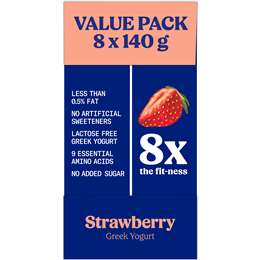 Chobani Fit Greek Yogurt Pouch Strawberry Multipack